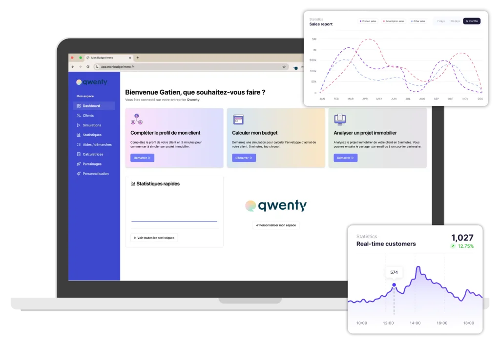 Agence développement SAAS et WebApp Qwenty