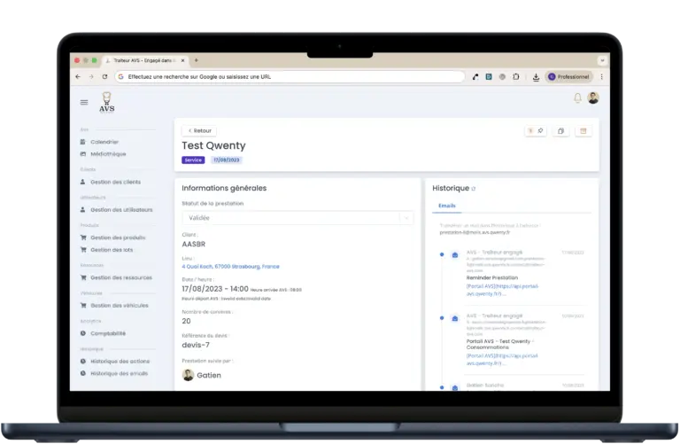 application web qwenty